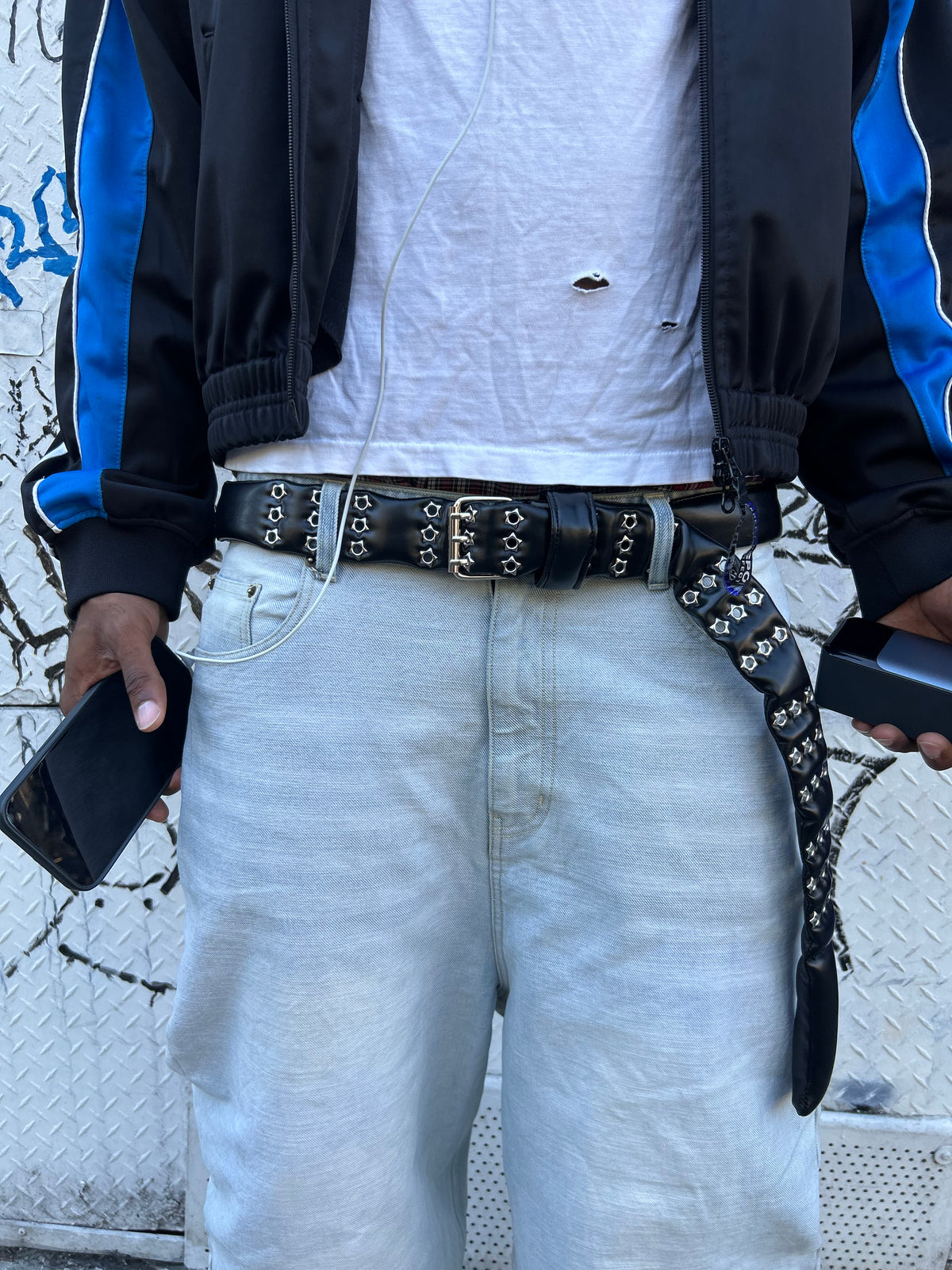 Black Toy Plush Belt